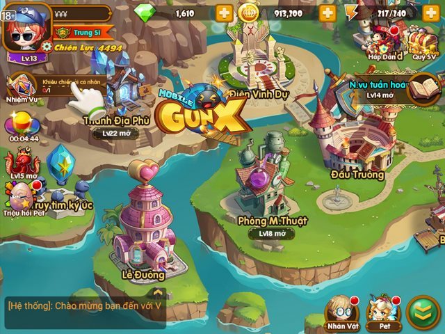 SohaGame giới thiệu Gun X Mobile, tựa game giải trí dành cho hè 2023