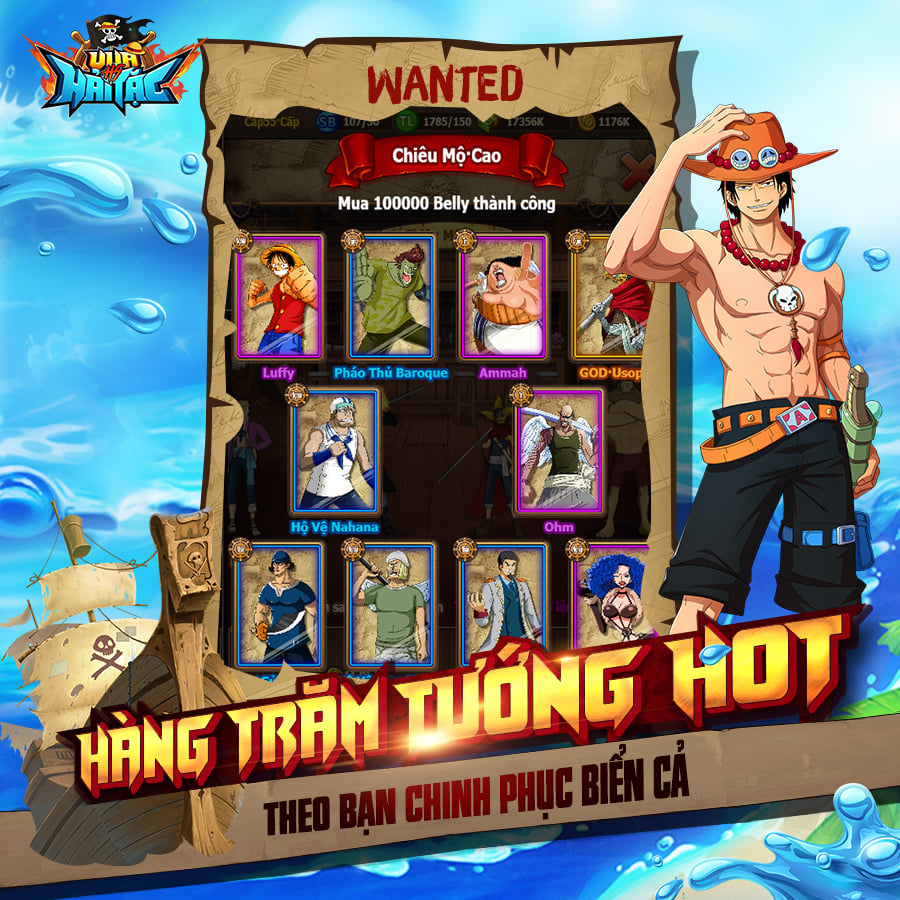 Vua Hải Tặc, game mới chủ đề One Piece sẽ ra mắt ngày 20/1/2022