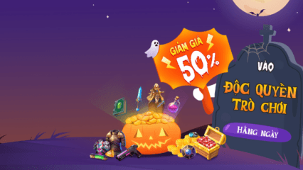 Chương trình giảm giá 50% mùa Halloween của BlueStacks đã bắt đầu, mua sắm trong game ngay thôi!