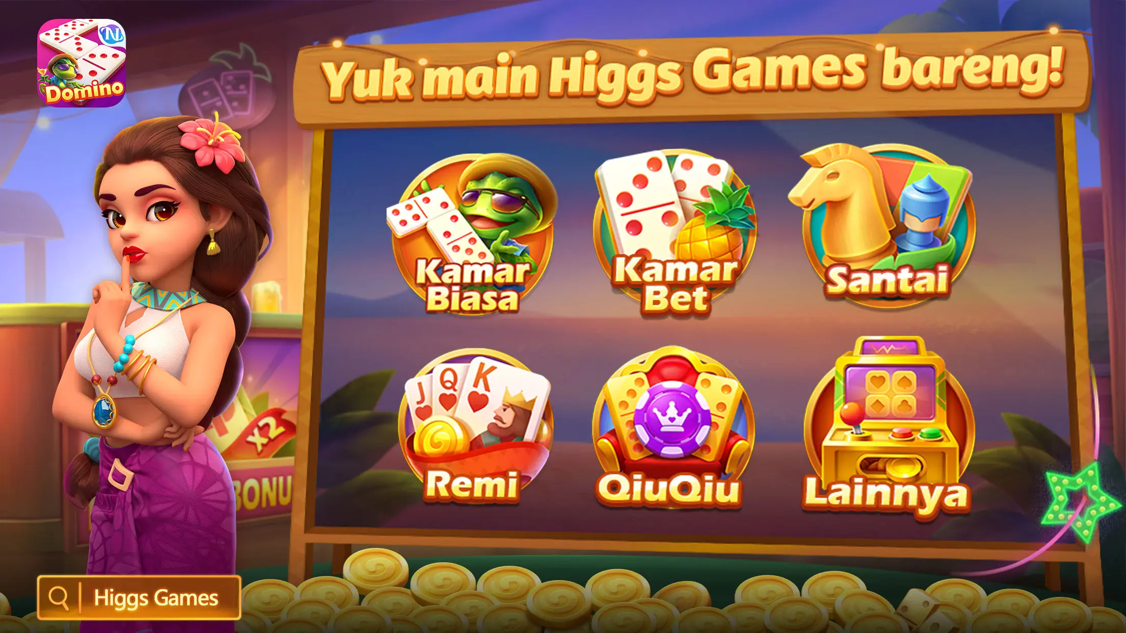 5 Game Santai di Higgs Games Island yang Mudah dan Cocok Buat Pemula