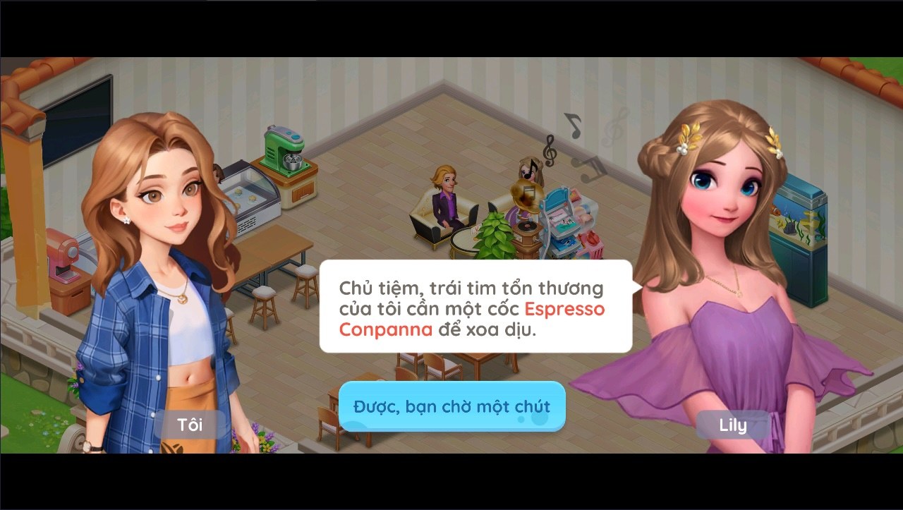 Hướng dẫn những ngày đầu mới mở quán khi chơi Hello Café trên PC với BlueStacks