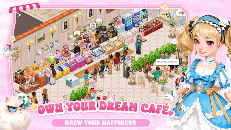 Hello Café: Game mô phỏng kinh doanh sẽ do VNGGames phát hành