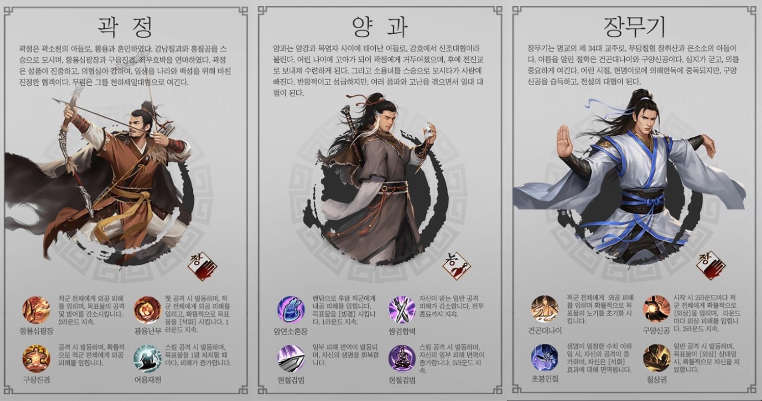 김용의 소설들을 한 게임에서, 무협지존 : 영웅문의 사전예약에 참여하고 블루스택으로 즐겨봐요!