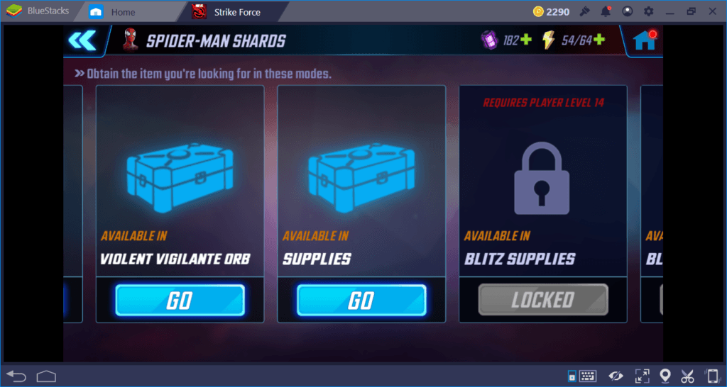 MARVEL Strike Force Leveling Yourself and Your Heroes Bluestacks