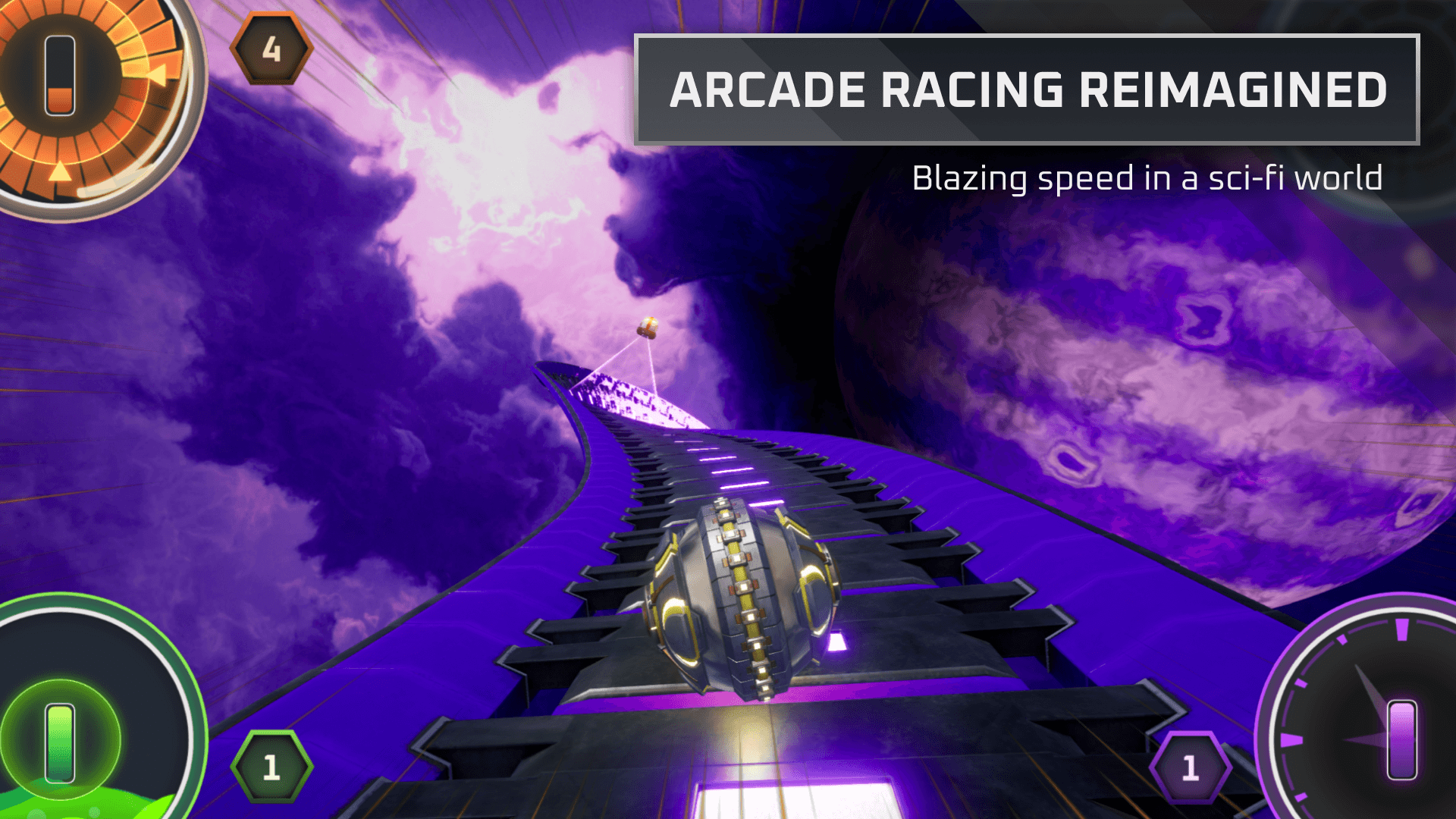 How to Install and Play CYGRAM - Sci-Fi Arcade Racing on PC with BlueStacks