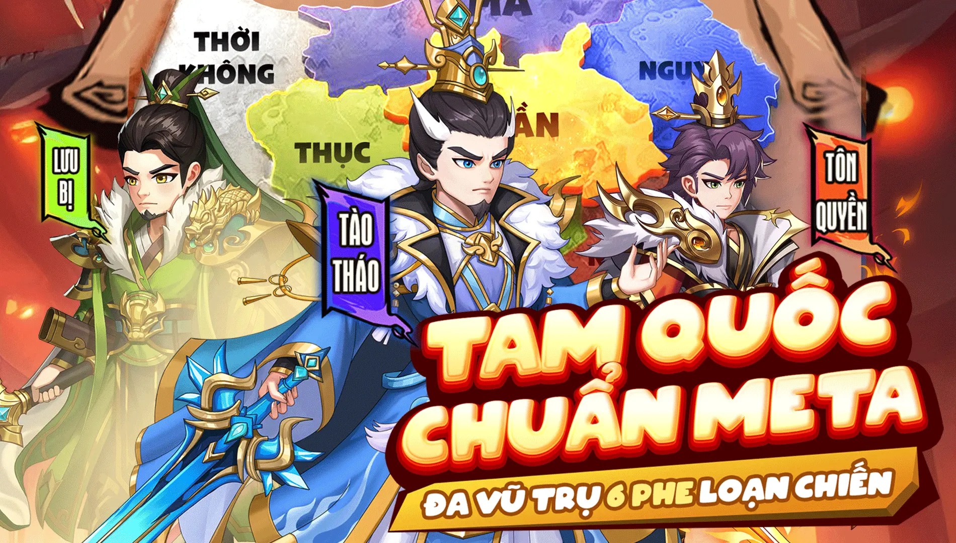 Hướng dẫn dành cho người mới khi chơi Mê Ta Tam Quốc – Vplay trên PC với BlueStacks