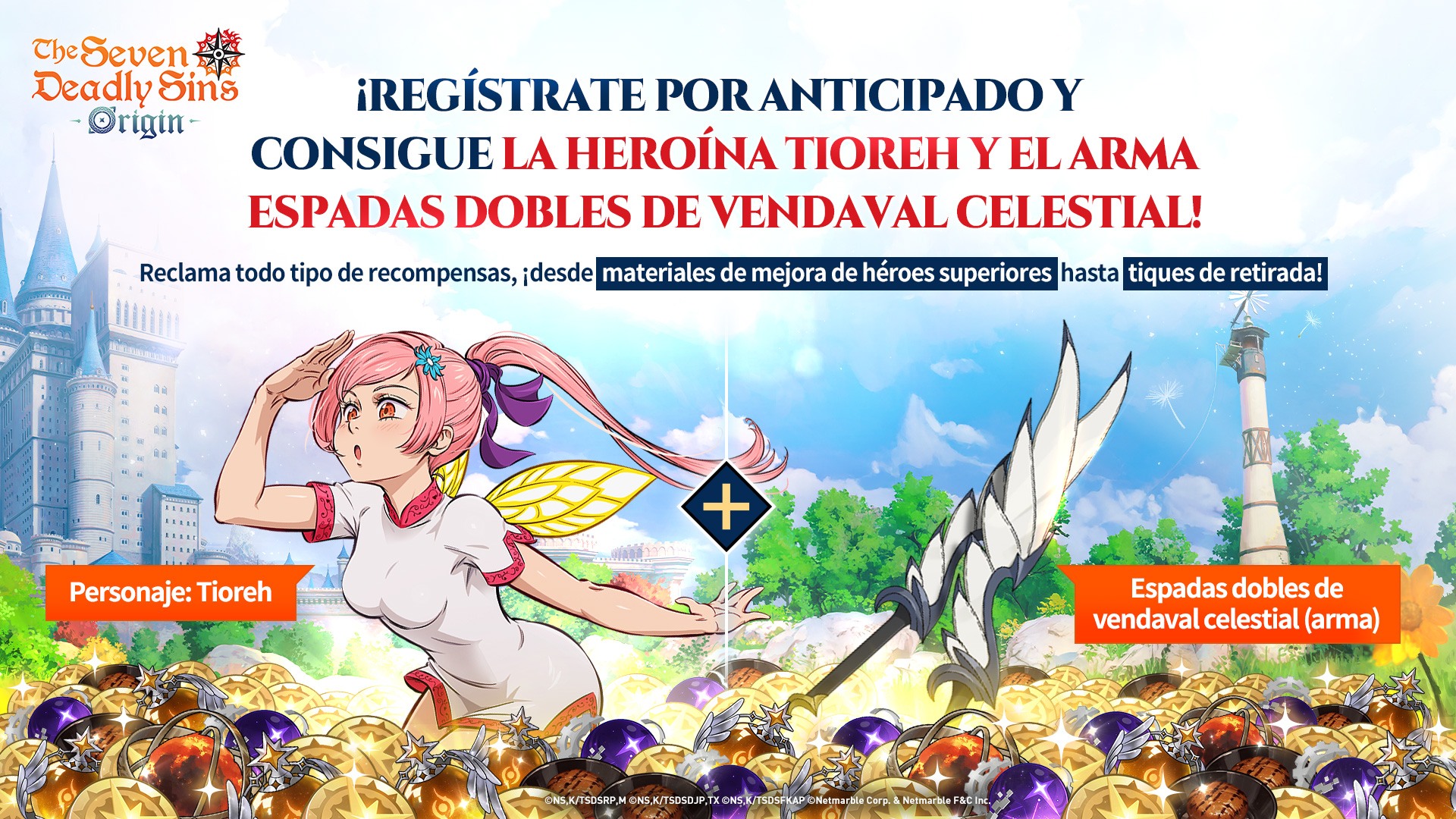 Cómo instalar y jugar The Seven Deadly Sins: Origin en PC con BlueStacks