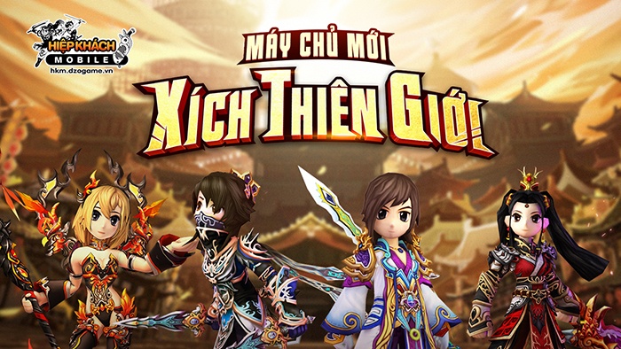 Hiệp Khách Mobile tung Update lớn, mở class Thích Khách hoàn toàn mới