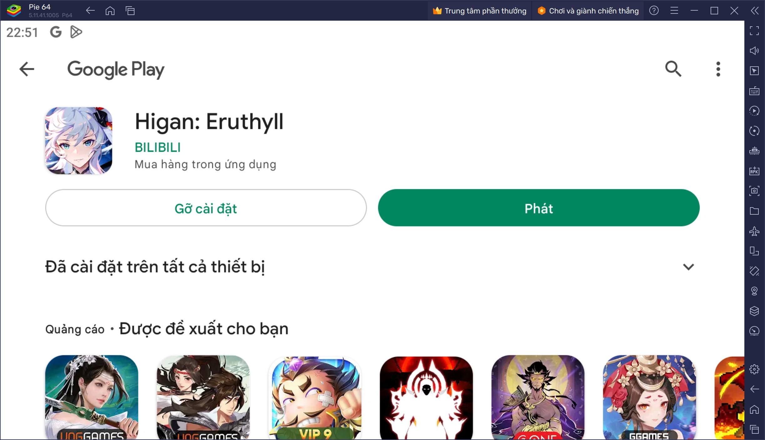 Thưởng thức tựa game đỉnh cao Higan: Eruthyll trên PC với BlueStacks