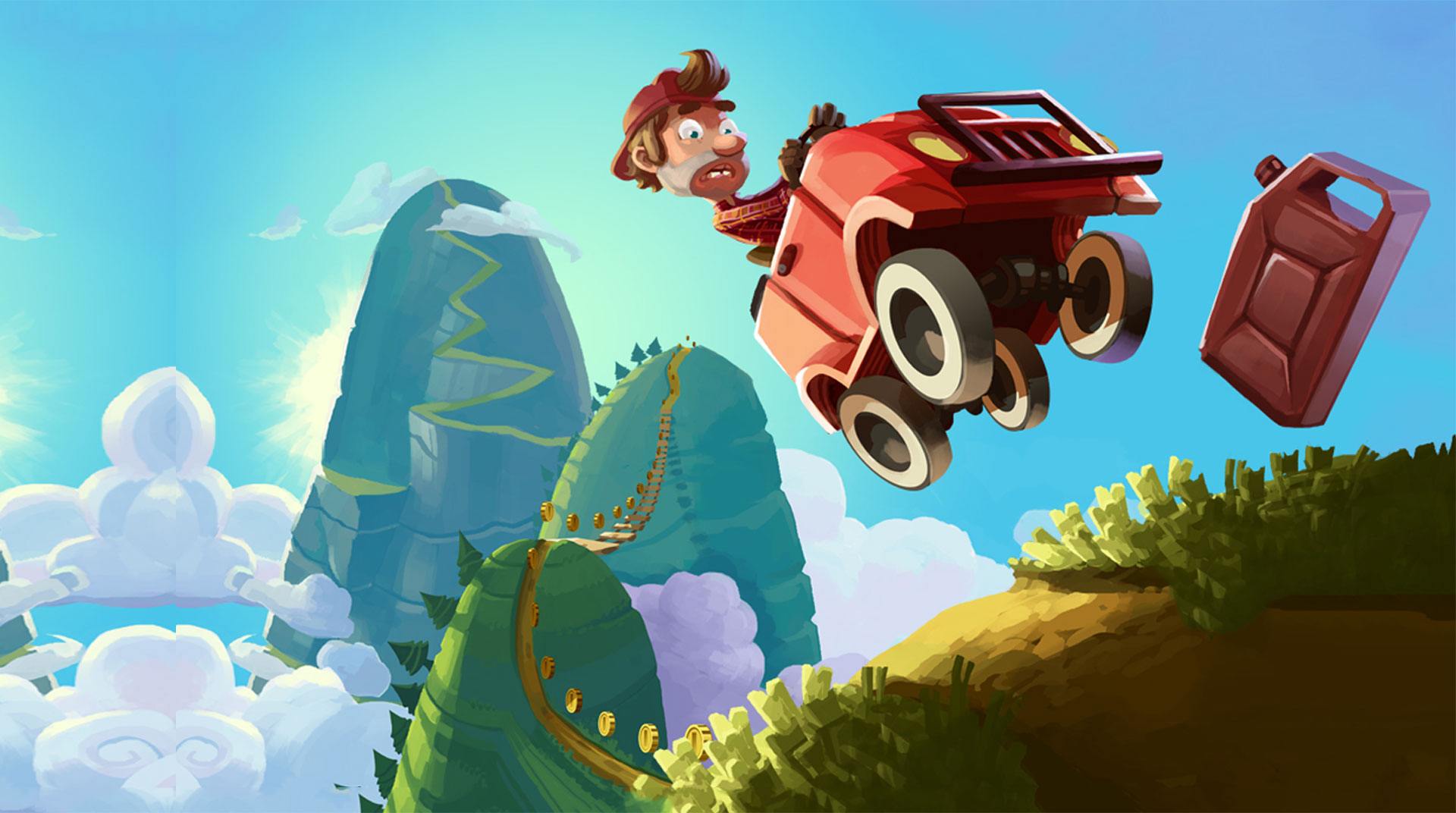 Скачать и играть в Hill Climb Racing на ПК или Mac с (Эмулятор)