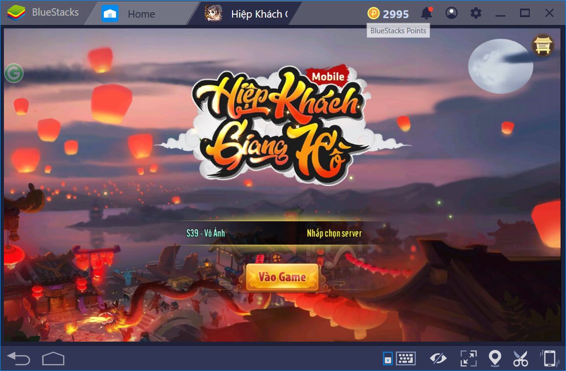 Hướng dẫn thiết lập Game controls khi chơi Hiệp Khách Giang Hồ với BlueStacks 4