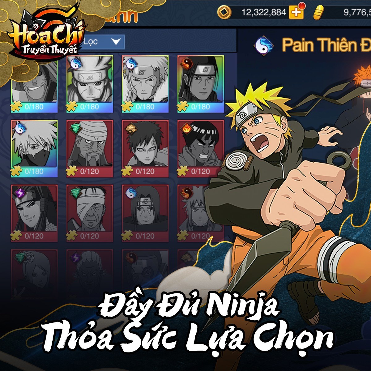 Hỏa Chí Truyền Thuyết: Game nhập vai 3D đề tài Naruto sắp ra mắt