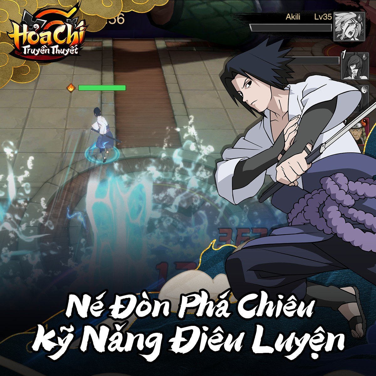 Hỏa Chí Truyền Thuyết: Game nhập vai 3D đề tài Naruto sắp ra mắt