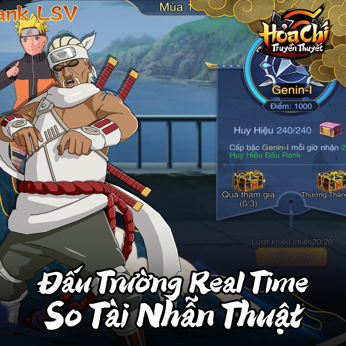 Hỏa Chí Truyền Thuyết: Game nhập vai 3D đề tài Naruto sắp ra mắt