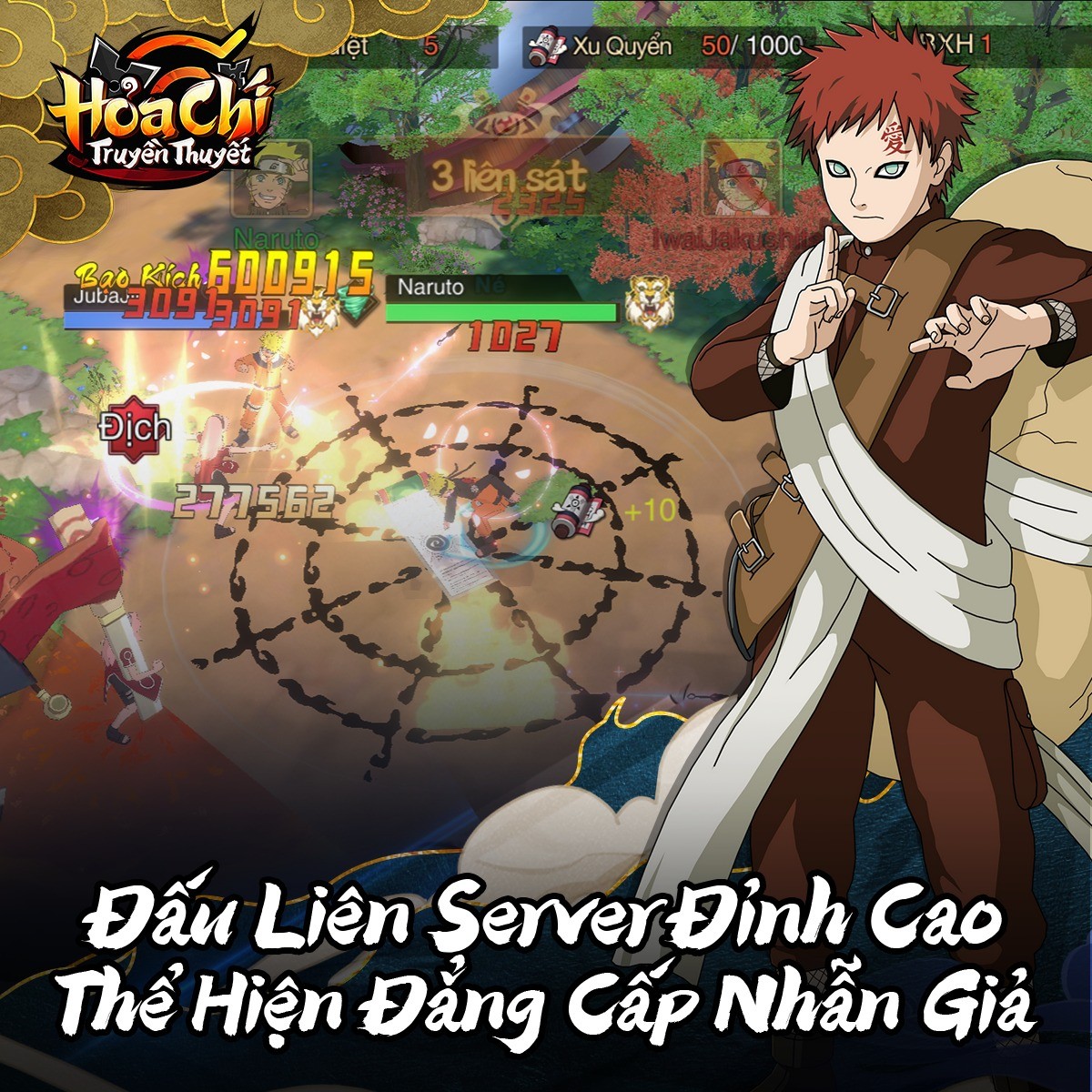 Hỏa Chí Truyền Thuyết: Game nhập vai 3D đề tài Naruto sắp ra mắt