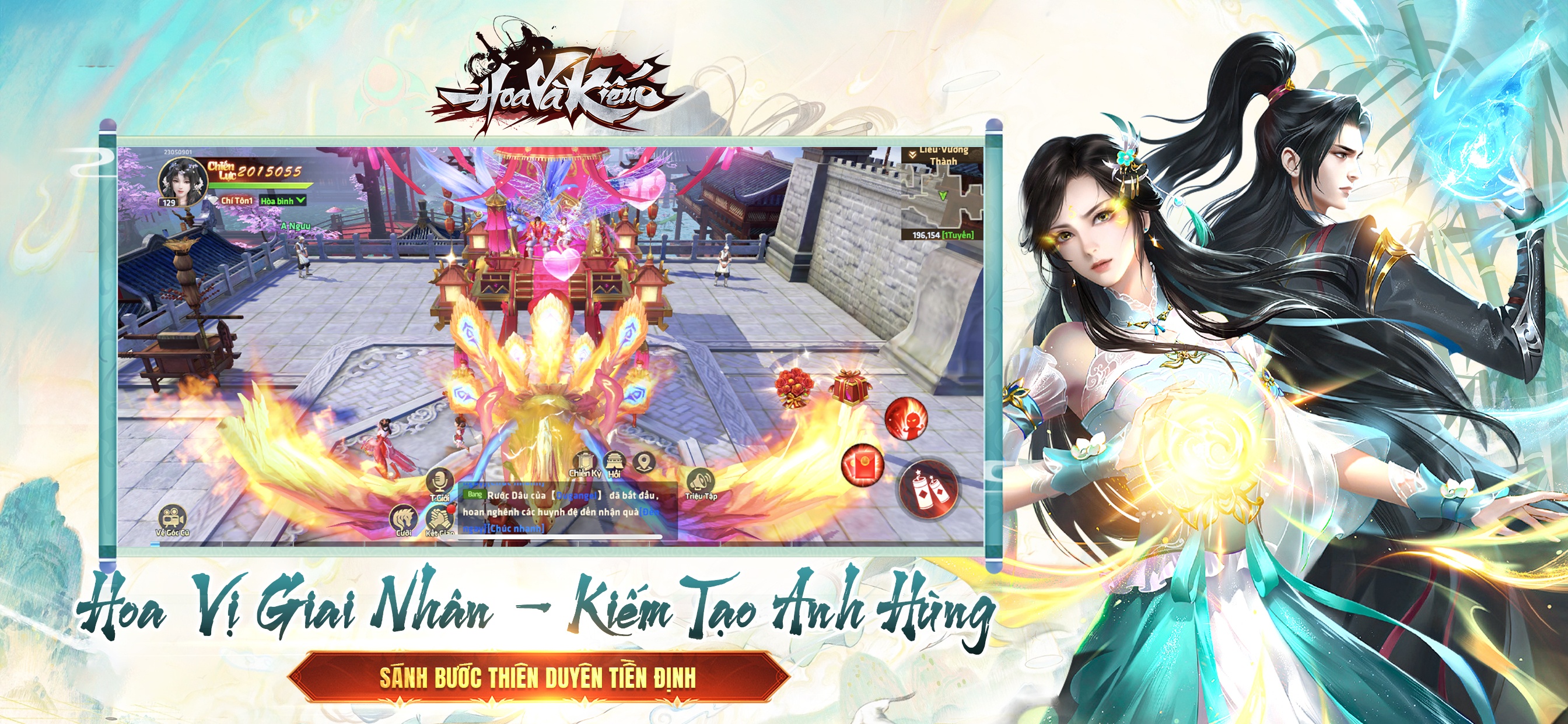 SohaGame giới thiệu tựa game nhập vai mới mang tên Hoa và Kiếm