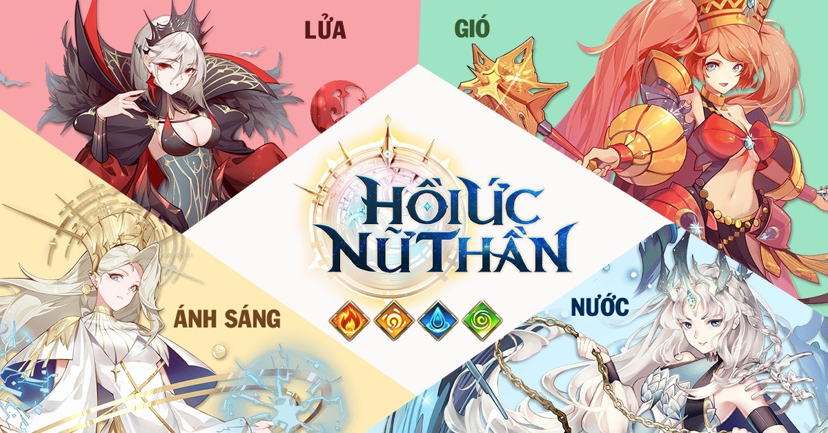 Hồi Ức Nữ Thần: Game chiến thuật tương đồng với Fate/Grand Order sắp phát hành