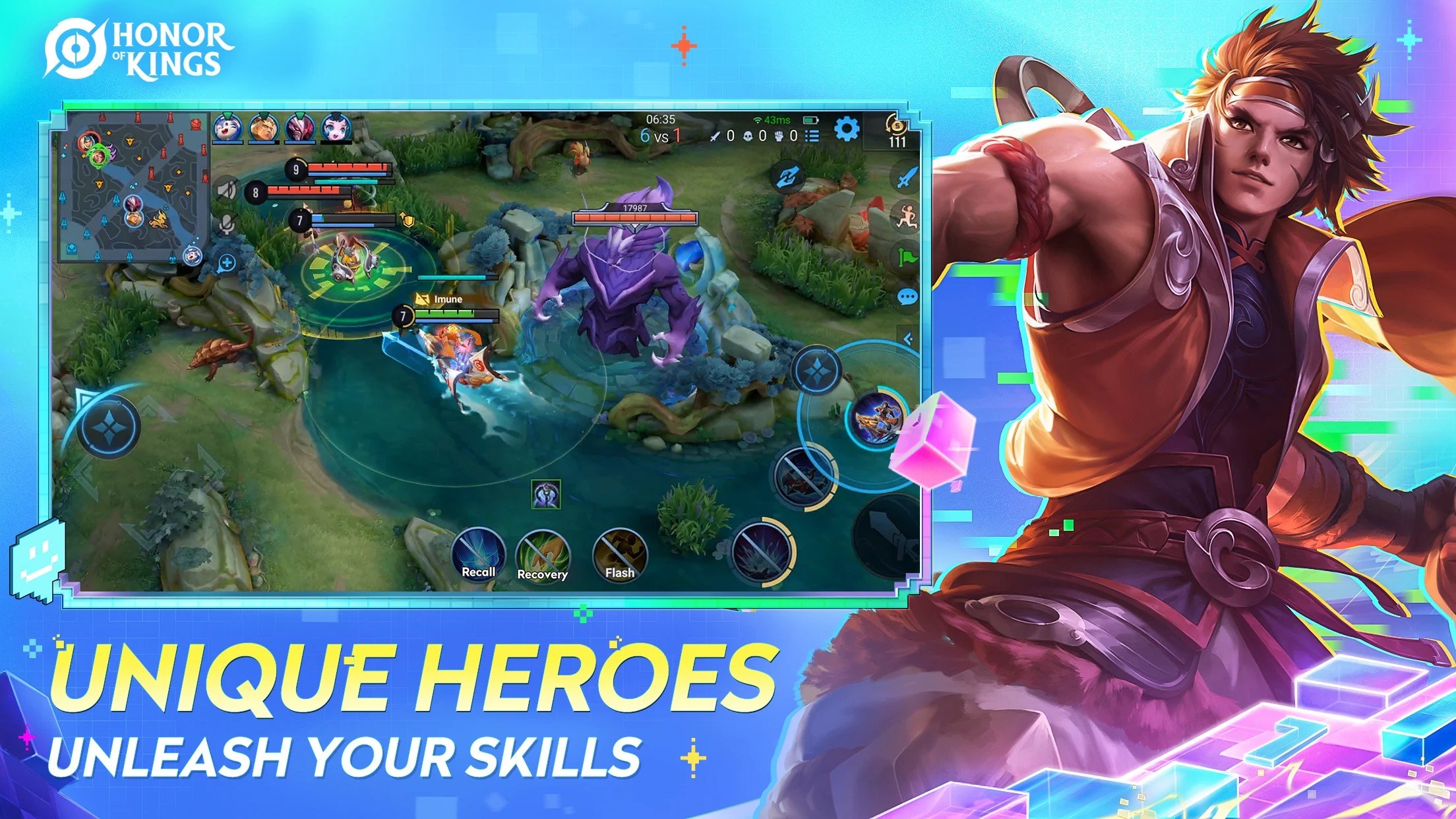 Honor of Kings Global Gameplay - MOBA Android 