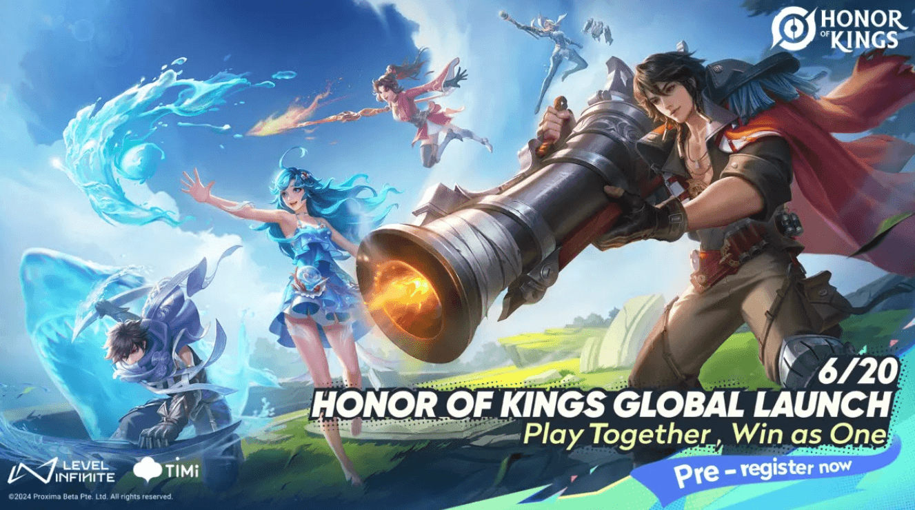 Honor of Kings: The Global Roll-Out Begins on Jun 20, 2024