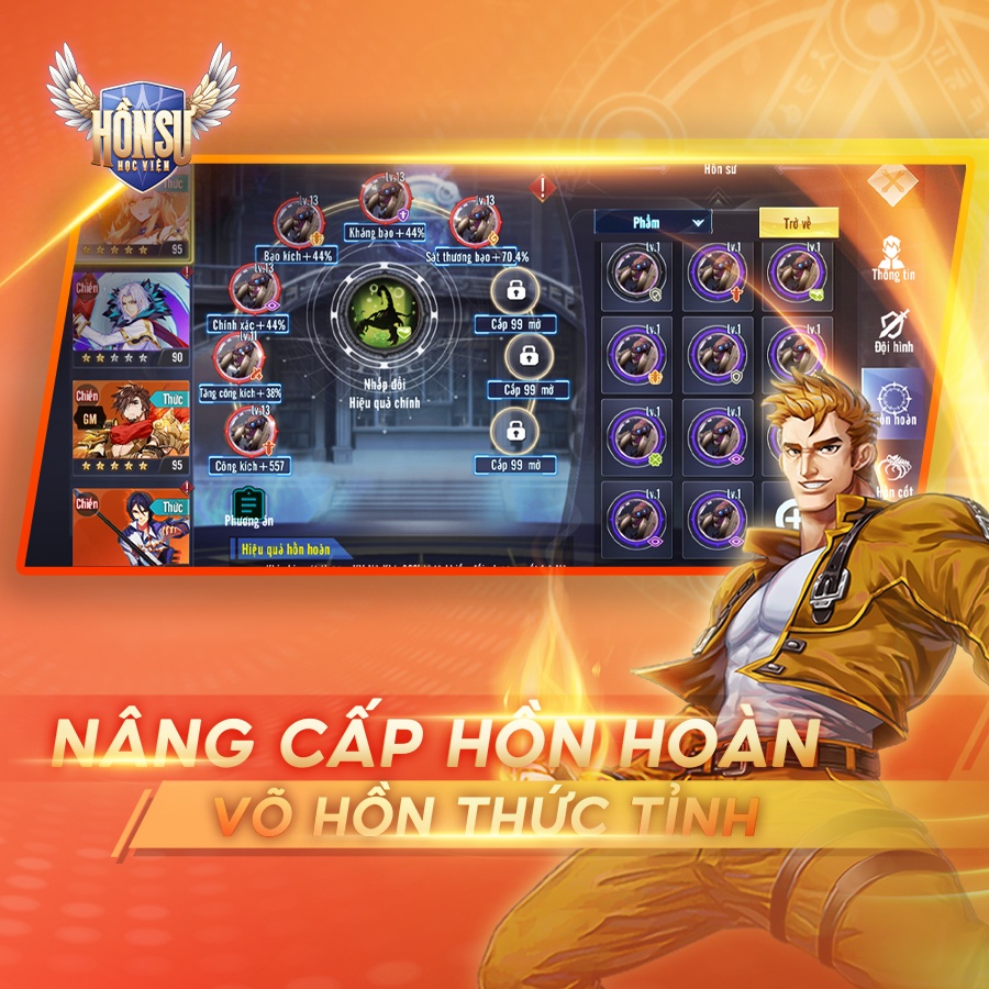 Hồn Sư Học Viện: Game nhập vai đấu tướng dựa theo Đấu La Đại Lục