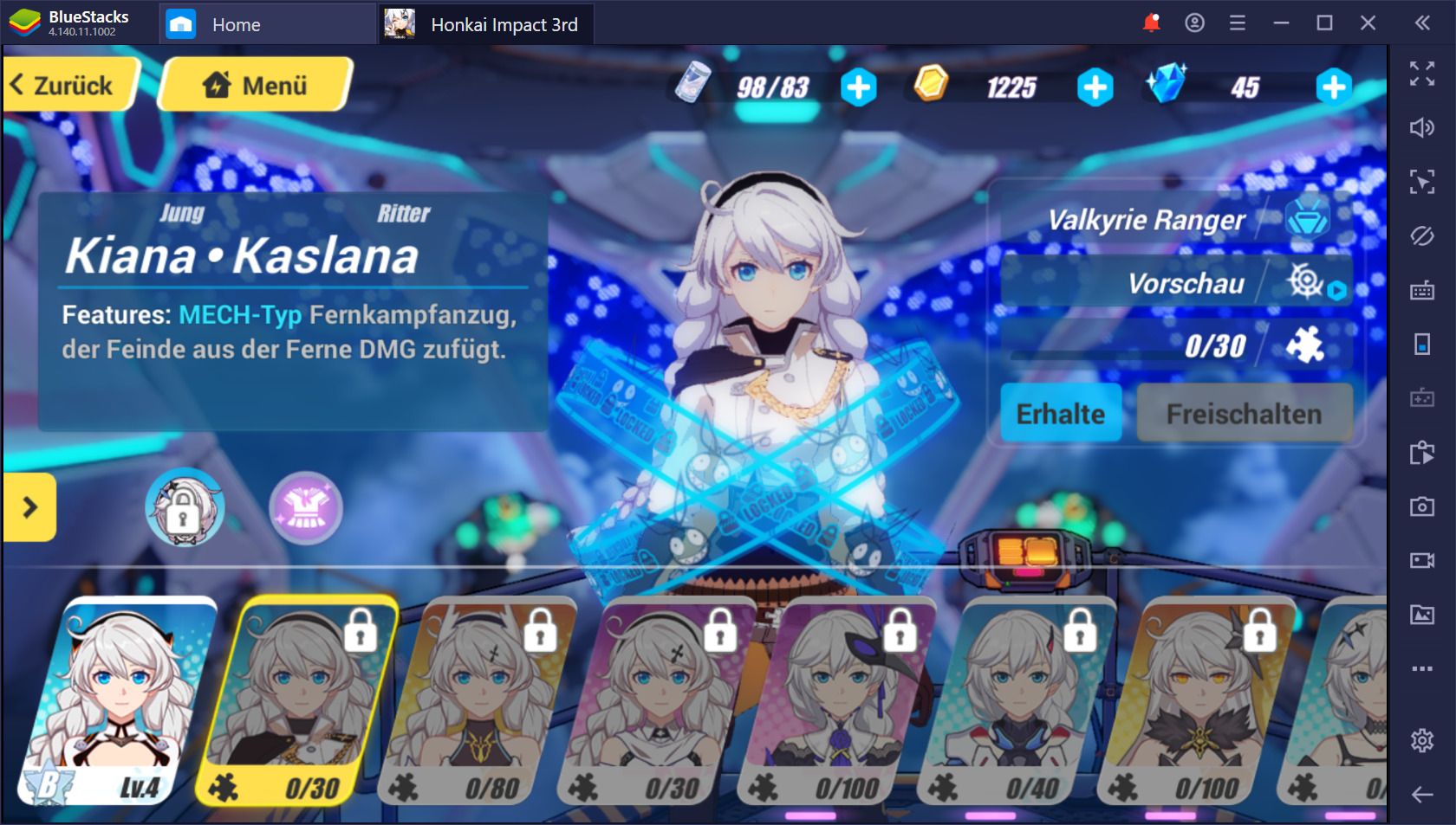 Honkai Impact 3rd auf dem PC: Die besten frühen Valkyrien für F2P-Spieler