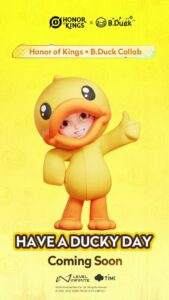 Colaboração Honor of Kings x B.Duck - Skins especiais, novos modos de jogo e mais