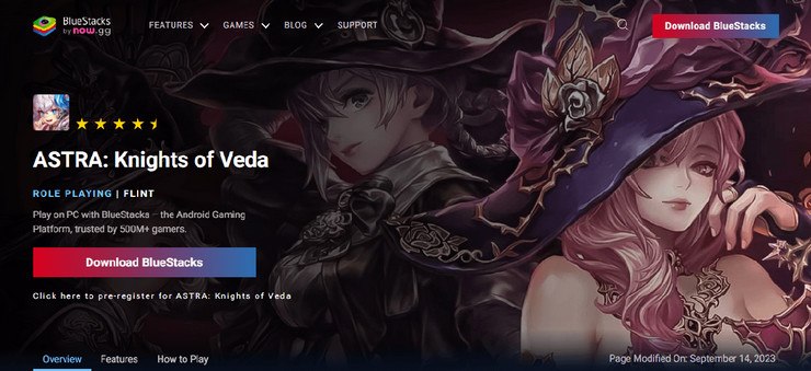 วิธีเล่น ASTRA: Knights of Veda บนพีซีด้วย BlueStacks