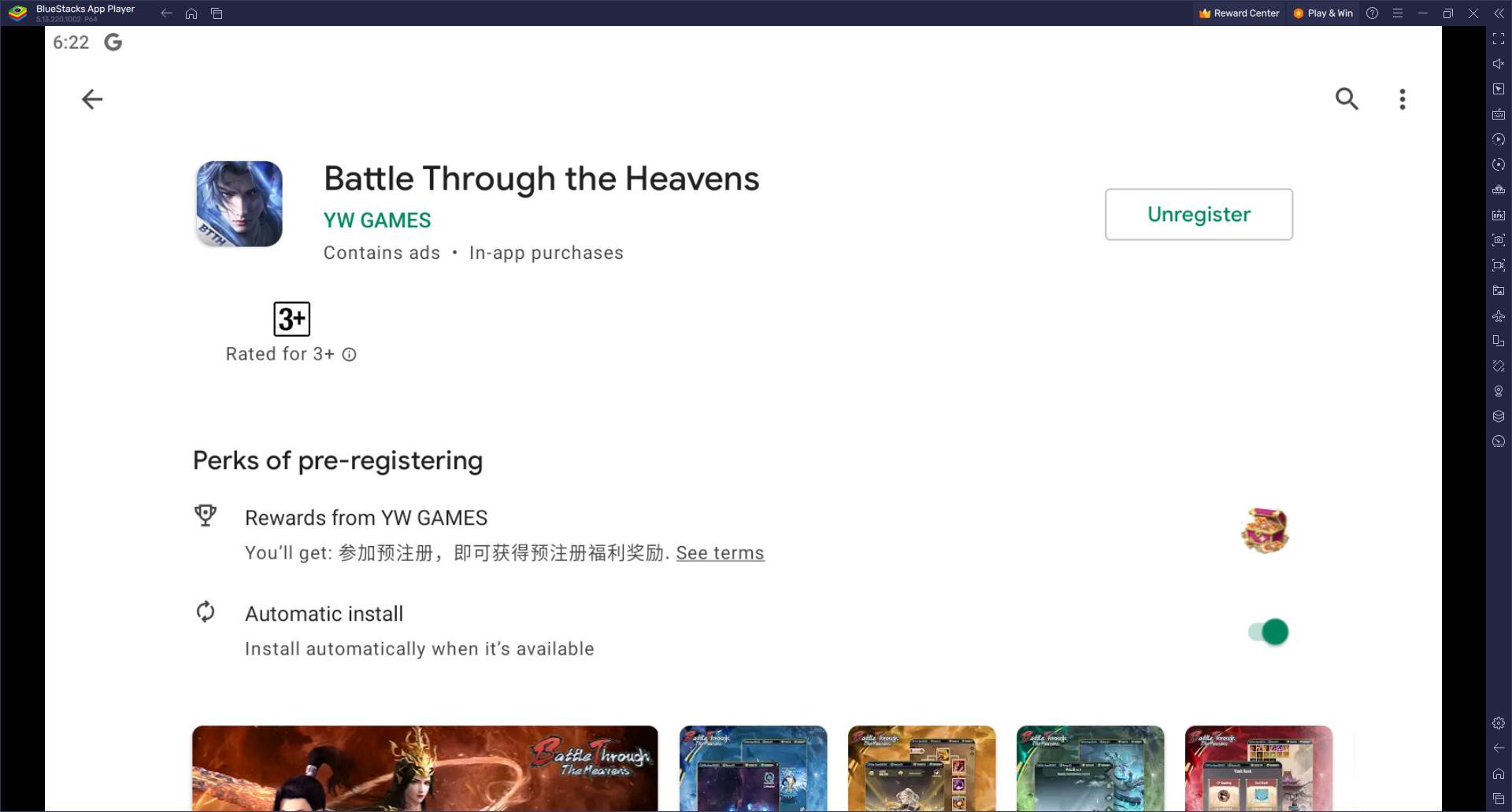 วิธีติดตั้งและเล่น Battle Through the Heavens บน PC และ Mac ผ่าน BlueStacks