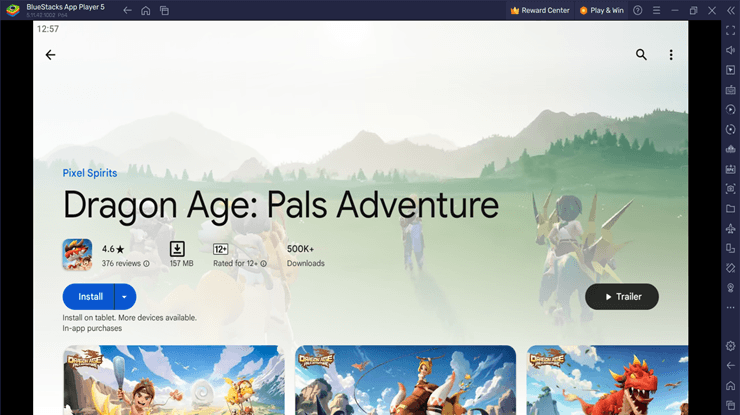 Cara Memainkan Dragon Age: Pals Adventure di PC dengan BlueStacks