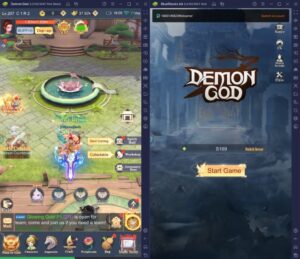 Como jogar Demon God no seu PC com o BlueStacks