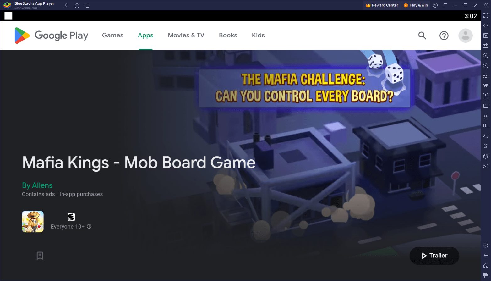 Como jogar Mafia Kings – Mob Board no PC com o Bluestacks