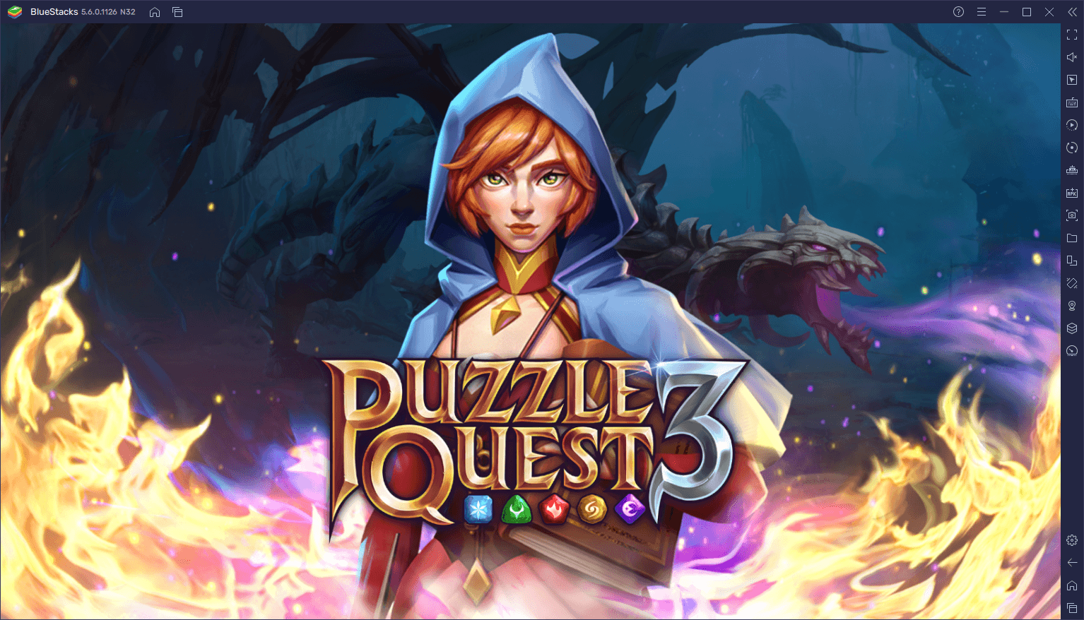 Baixe e jogue Puzzle Quest 3 - Partida 3 RPG no PC e Mac (emulador)