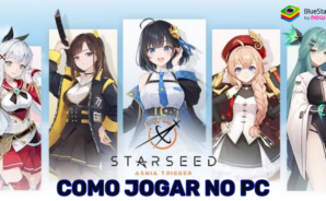 Como jogar STARSEED: Asnia Trigger no PC ou laptop com o BlueStacks