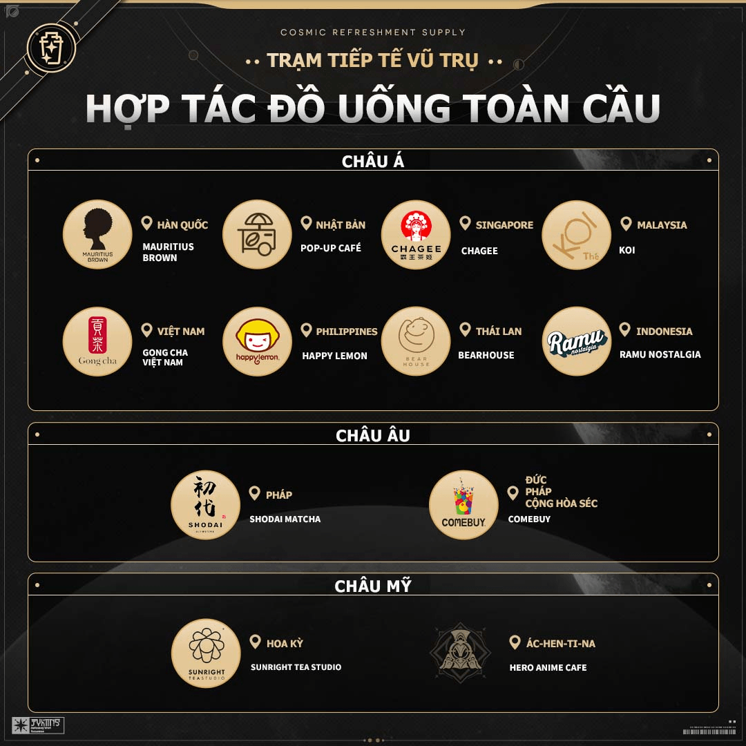 Honkai: Star Rail hợp tác cùng Gong Cha, mở sự kiện tặng quà cho game thủ Việt Nam