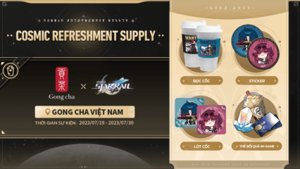 Honkai: Star Rail hợp tác cùng Gong Cha, mở sự kiện tặng quà cho game thủ Việt Nam