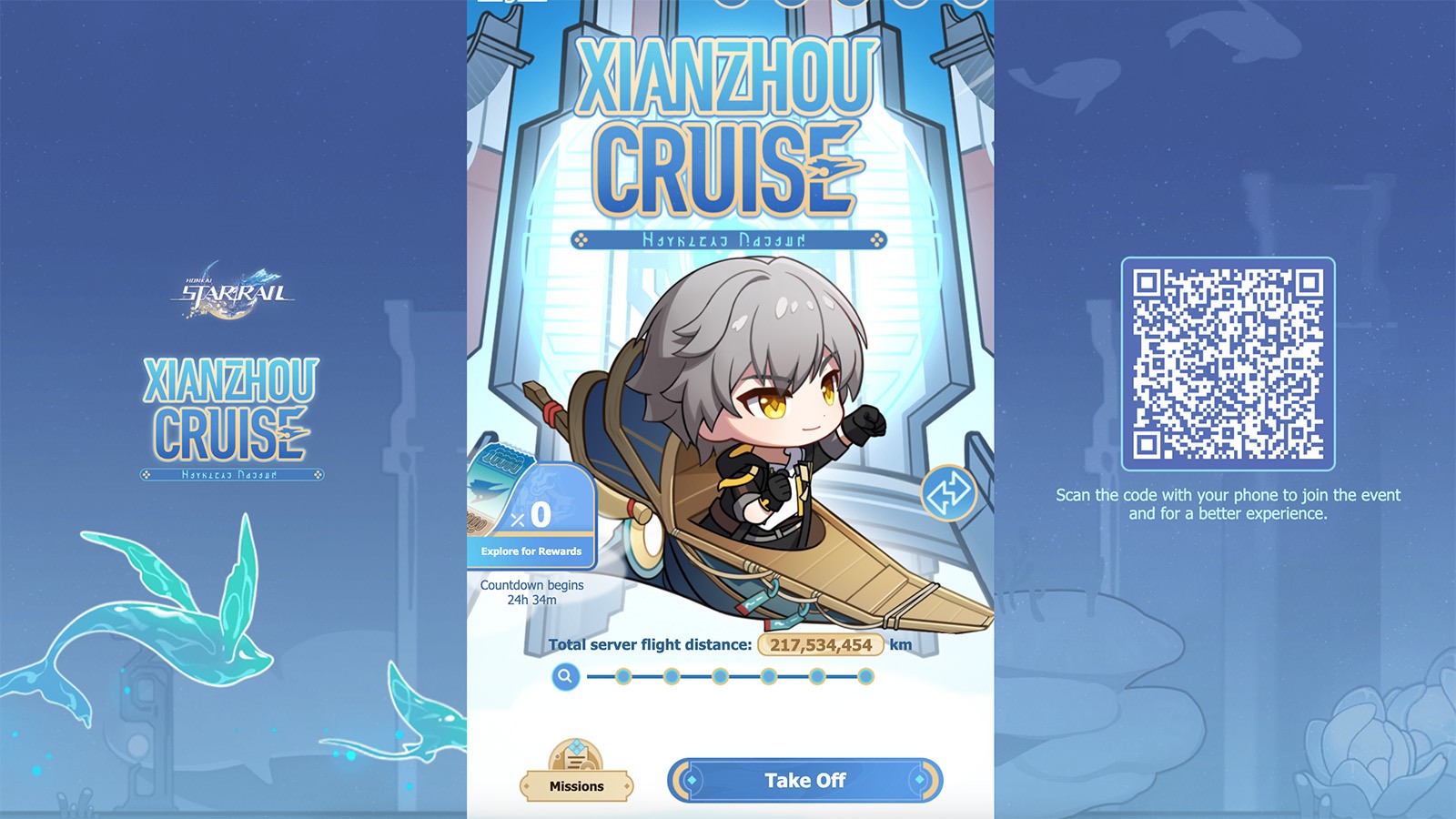 Honkai: Star Rail - Hướng dẫn chơi Xianzhou Cruise, minigame hấp dẫn kiểu Flappy Bird