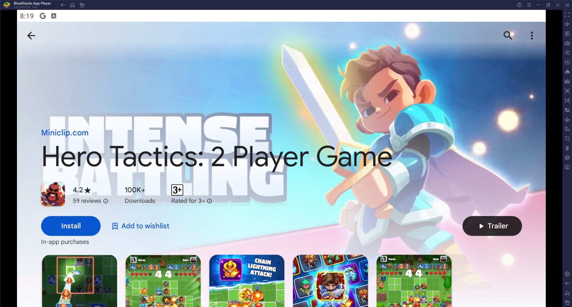 How to Play Hero Tactics: 2 Player Game on PC with BlueStacks