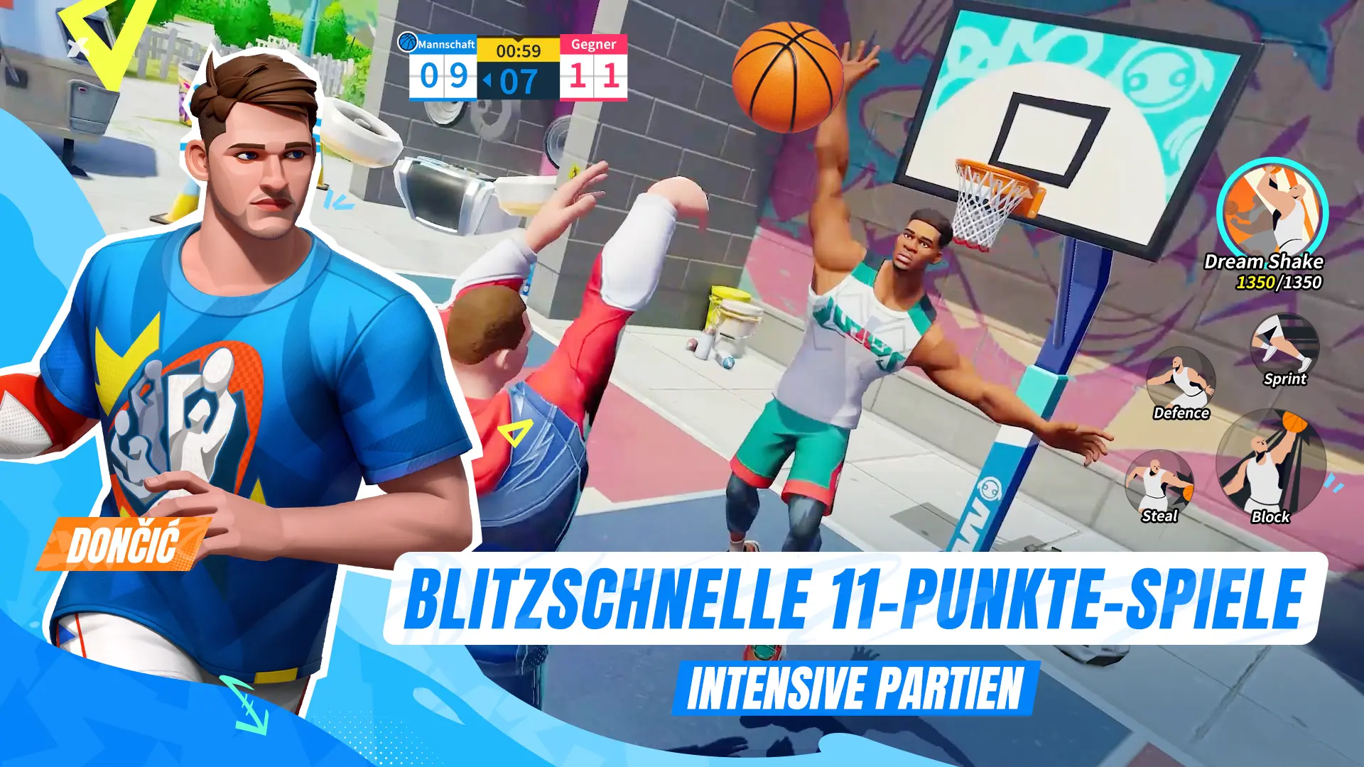 Dunk City Dynasty: Guide zu Spielerrollen und Steuerungstechniken