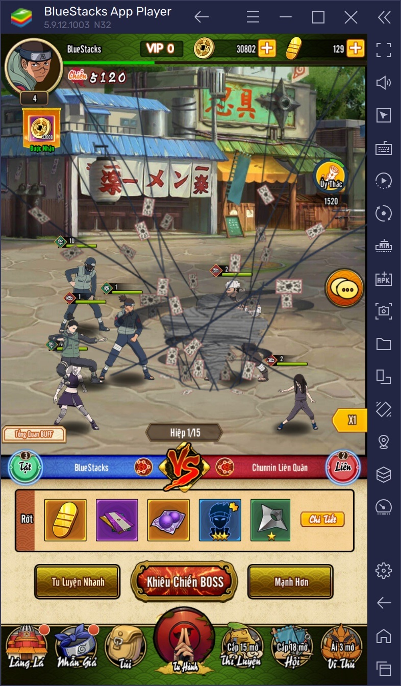 Trải nghiệm Hành Trình Nhẫn Giả, game mới về Naruto trên PC với BlueStacks