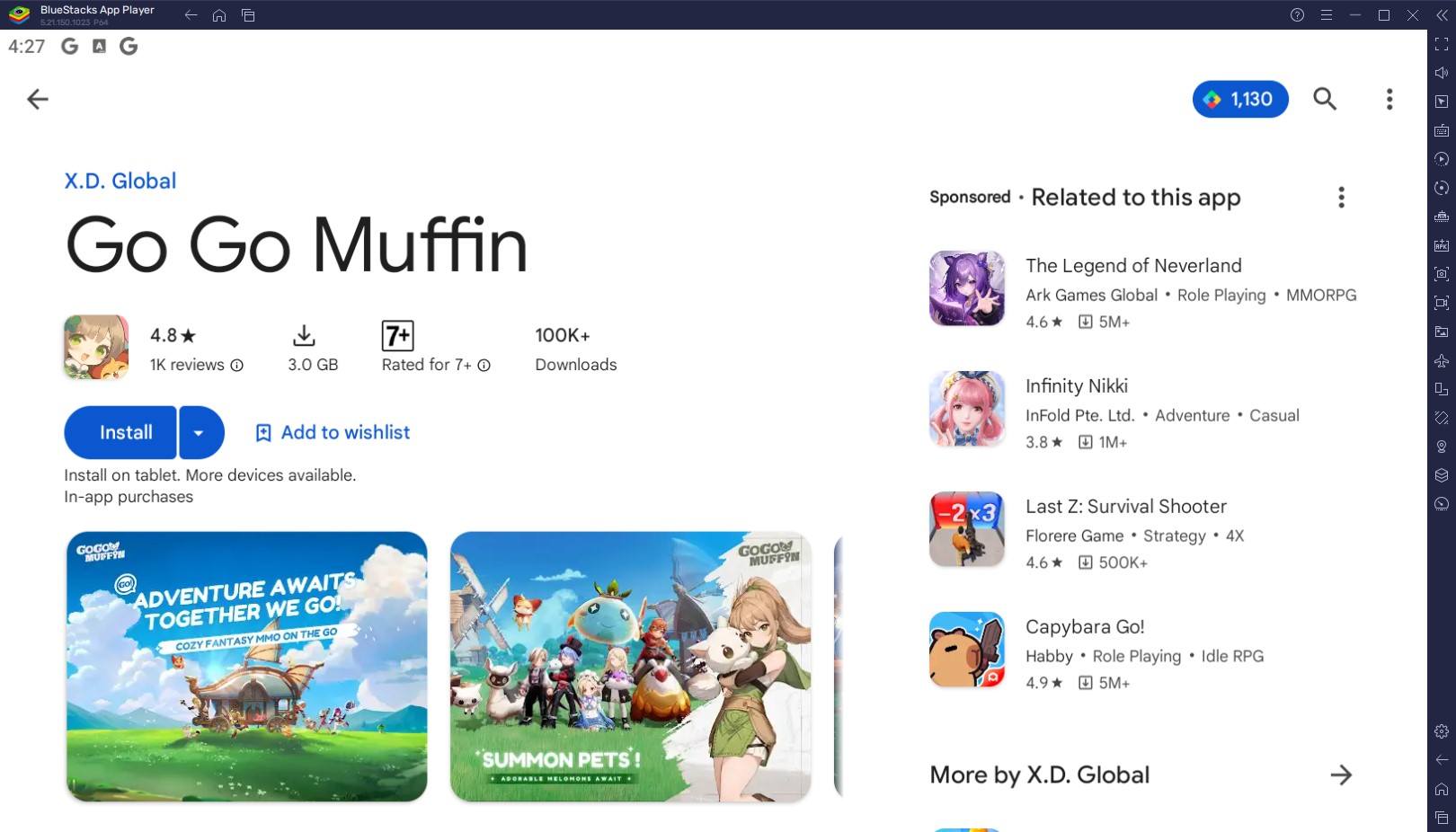 Panduan Mudah Bermain Go Go Muffin CBT di PC dengan BlueStacks