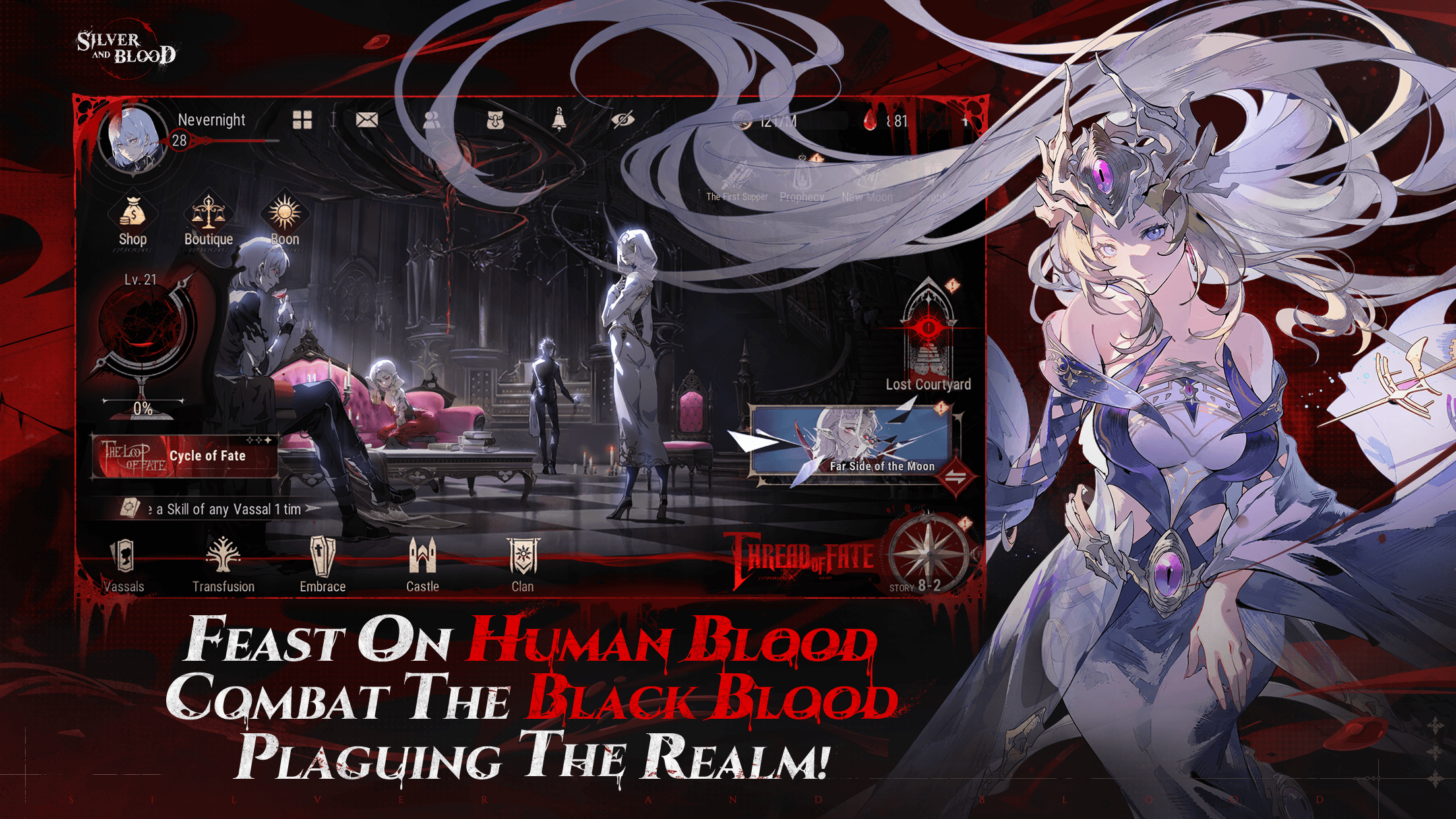 Silver and Blood: Requiem offers a gothic fantasy RPG for you to sink your fangs into, available June 26th for iOS and Android