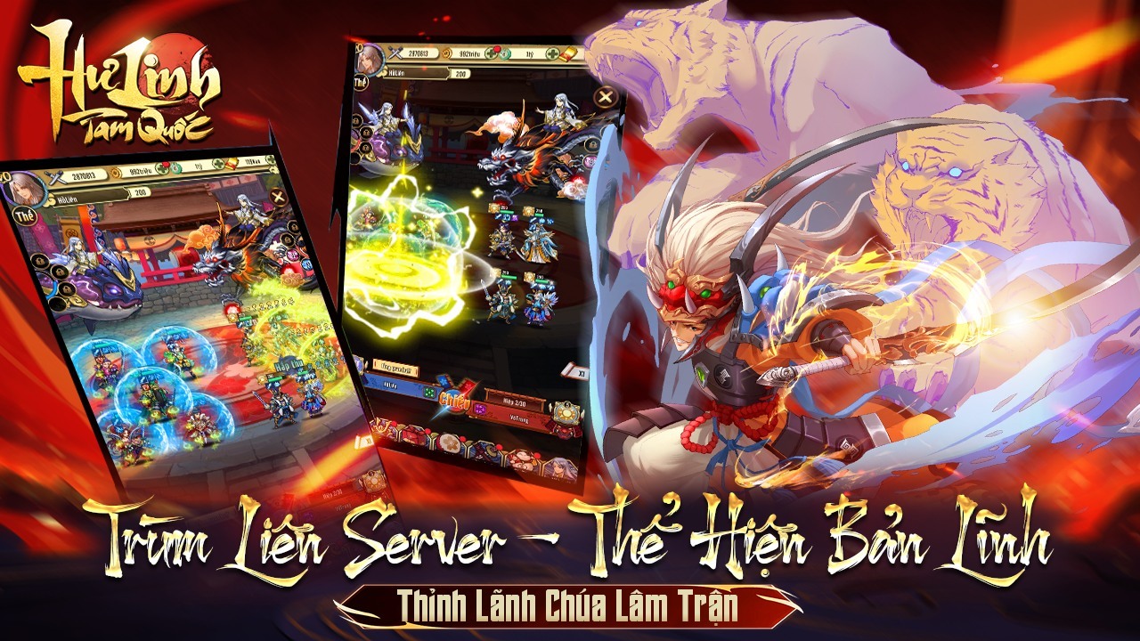 Hư Linh Tam Quốc: Game Tam Quốc đấu tướng rảnh tay với đồ họa Anime