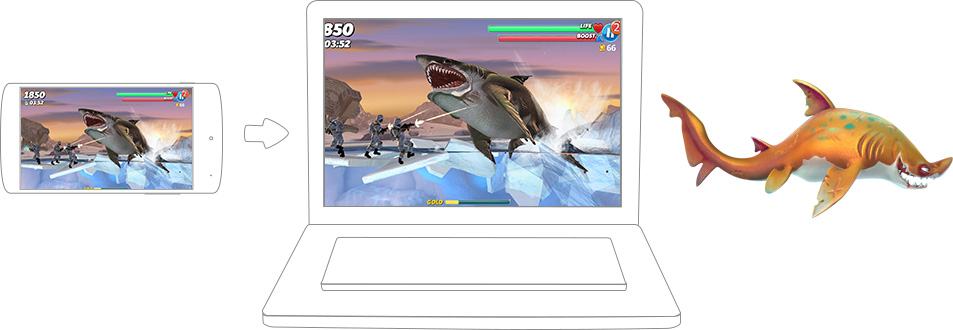 Chơi Hungry Shark World on PC 24