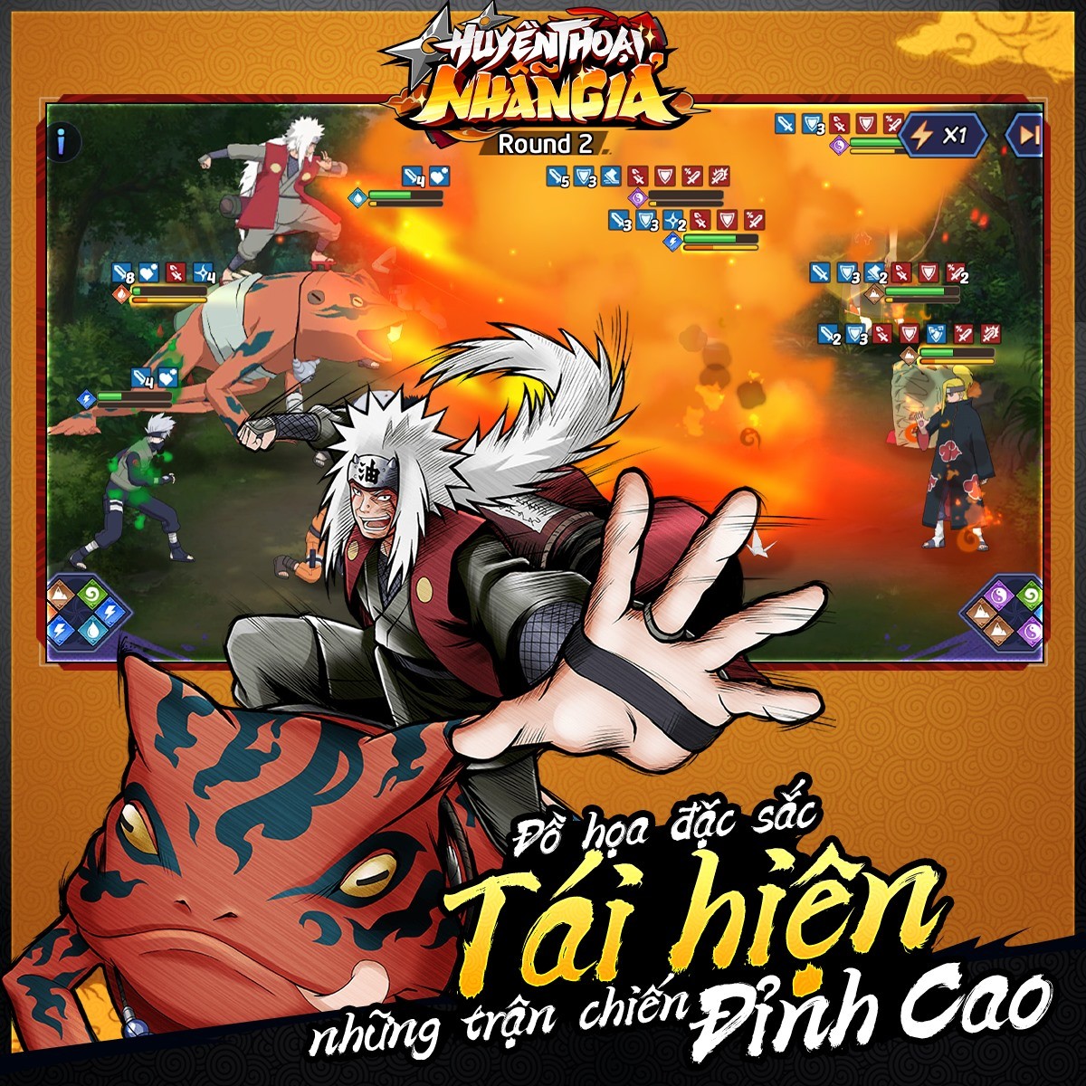 Huyền Thoại Nhẫn Giả: Thêm một game mobile đề tài Naruto chuẩn bị ra mắt