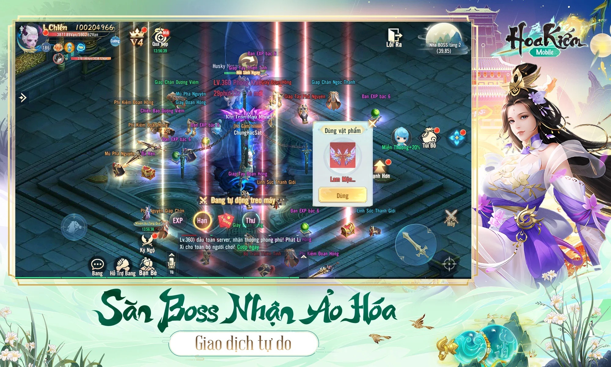 Phân biệt hai tựa game Hoa Và Kiếm và Hoa Kiếm Mobile vừa ra mắt