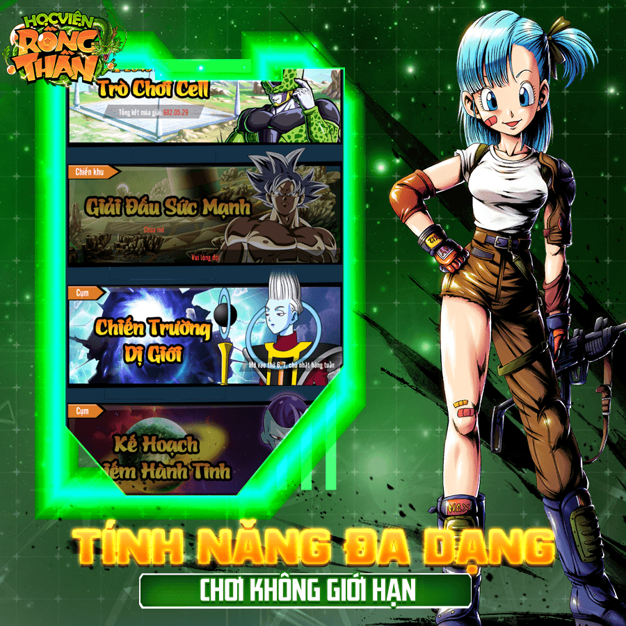 Học Viện Rồng Thần: Thêm một game Dragon Ball bất ngờ mở đăng ký tải sớm