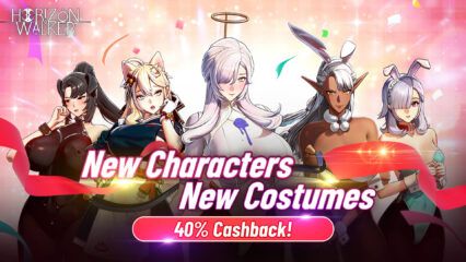 Horizon Walker – New Characters, New Costumes, Flat 40% Cashback!
