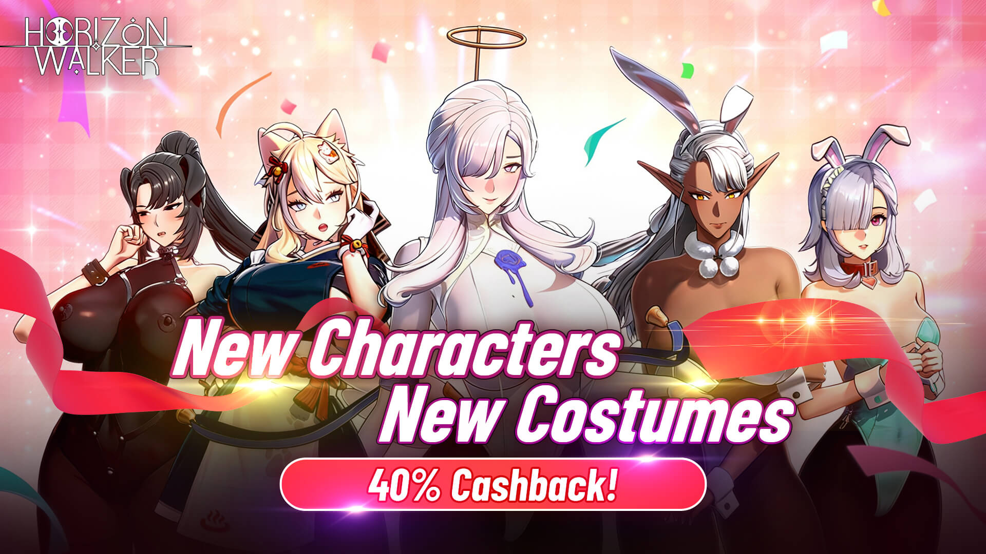 Horizon Walker – New Characters, New Costumes, Flat 40% Cashback!