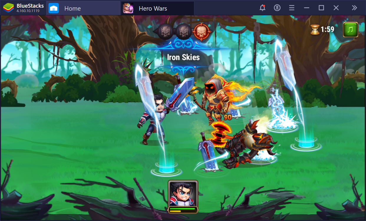 Cùng chơi Hero Wars – một game cực sáng tạo trên BlueStacks