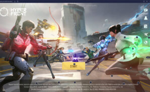 เทคนิคการเล่น Hyper Front ด้วย BlueStacks